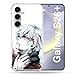 Carcasa Reforzada para Samsung Galaxy S26 Plus Manga Tokyo Ghoul Kaneki, Color Blanco