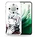 Carcasa Reforzada para Honor Magic 8 Lite 5G Manga Tokyo Ghoul Kaneki Blanco