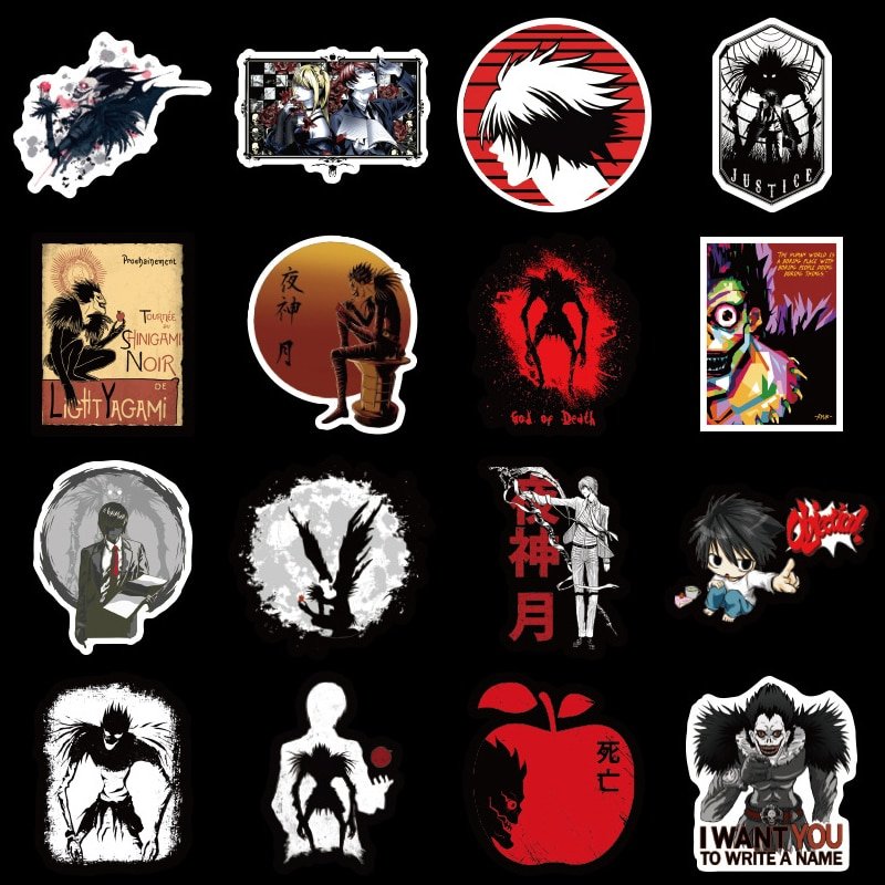 Moldes de Death Note - Otakus
